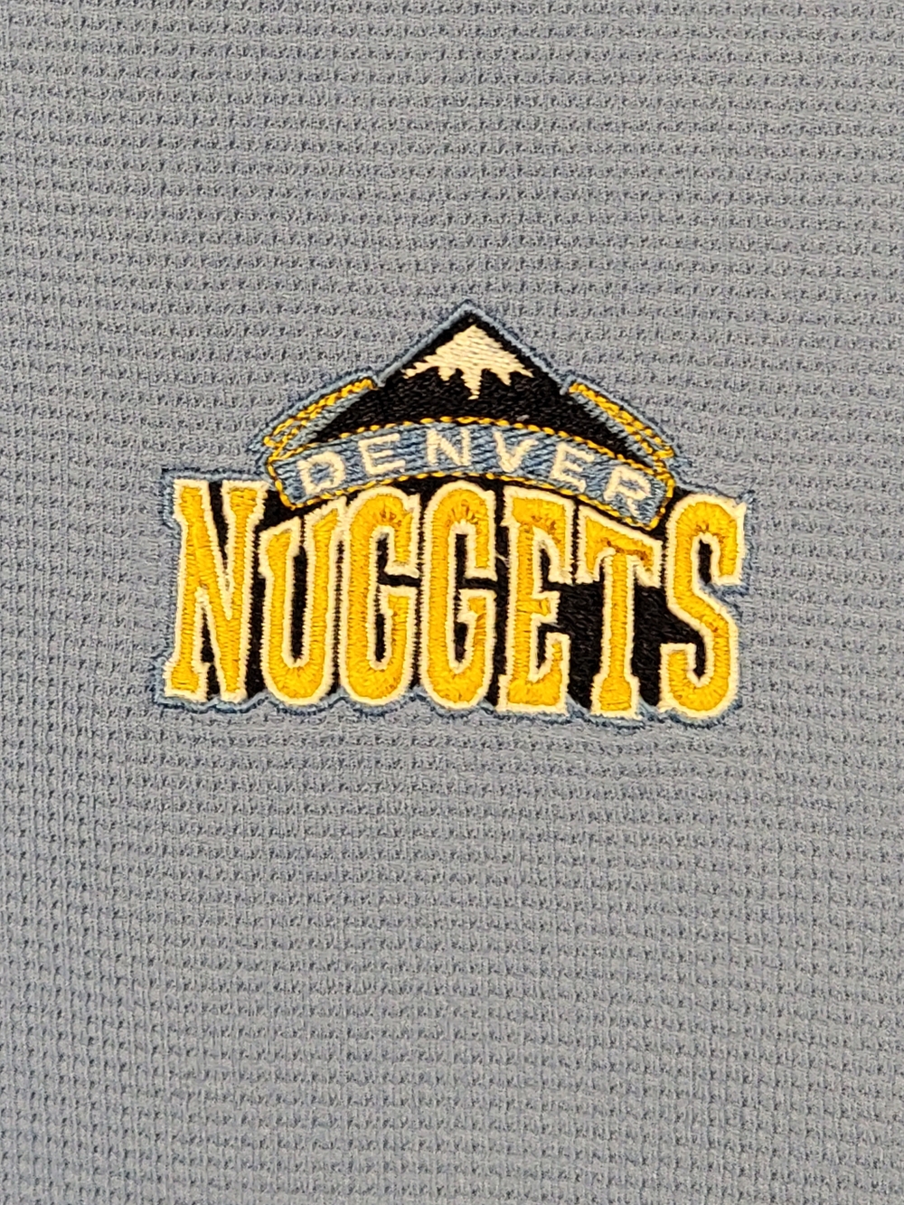 Antigua Men’s Denver Nuggets Light Blue Short-Sleeve Polo Size XL - Picture 5 of 10